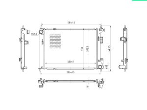Radiator racire motor ERA 673569 – KIA | AutoRival