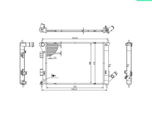 Radiator racire motor ERA 673600 – KIA | AutoRival