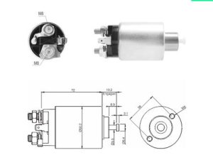 Solenoid electromotor ERA ZM2392 – KIA | AutoRival